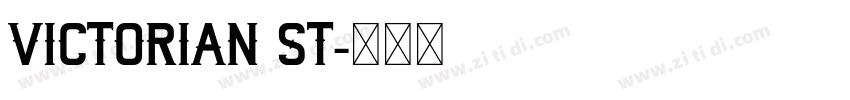 Victorian St字体转换
